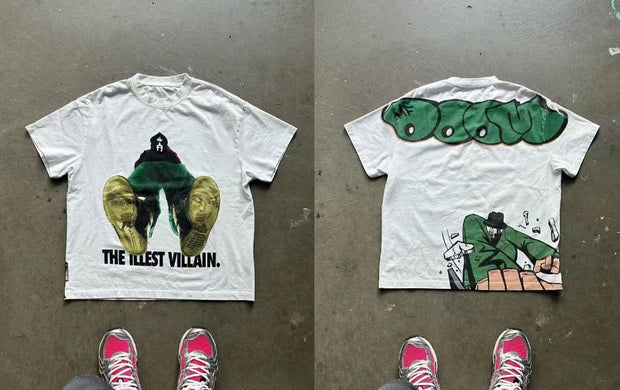 Hip Hop Graphic Tee — 280g high quality quantity style 2 five