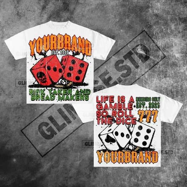 Gothic Graphic Tee — 390 white