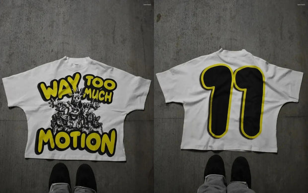 Gothic Graphic Tee — 393 white