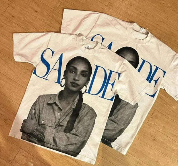 Hip Hop Graphic Tee — 280g high quality quantity style 27 whit