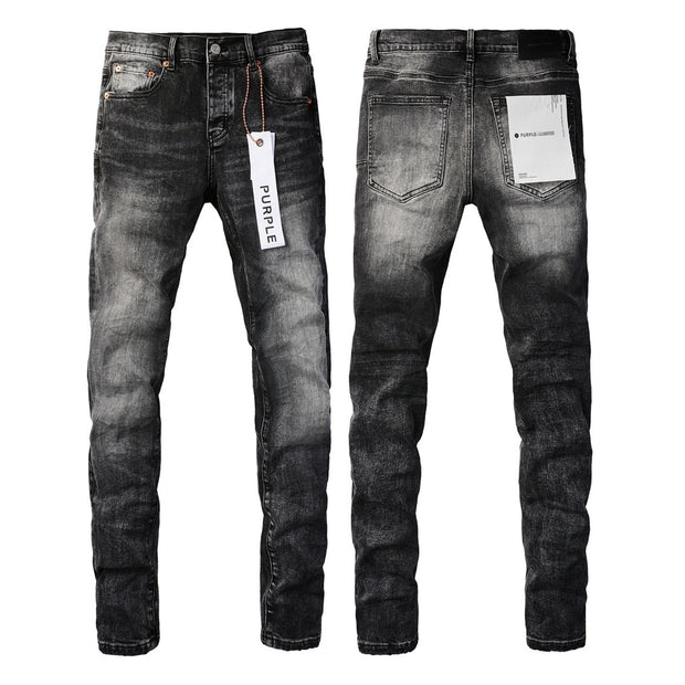 Embroidered Distressed Denim — PU9019