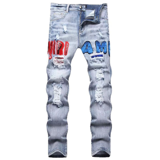 Patchwork Denim — 9896